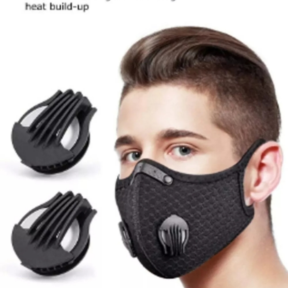 Double Valve Breathable Face Mask
